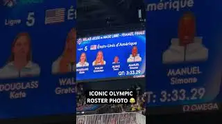 Torri Huske’s Olympic roster photo will forever be engraved in my mind🤝 #olympics2024 #paris2024