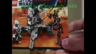 Lego Star Wars 9488 Elite Clone Trooper & Commando Droid Battle Pack Review