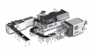Multifunctional perfect binding line - Meccanotecnica