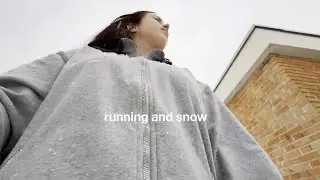 running and snow | paris diaries