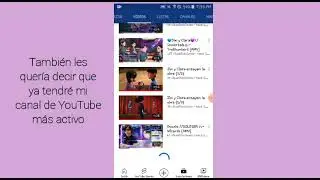 Visiten el canal de mi amiga