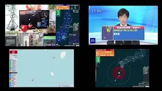Japan Earthquake Early Warning 【M6.0】 12/10/2021