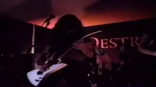 Destrophy - LIVE 1995 Iowa City Basement Studio Show - Rock Heavy Metal Covers Originals