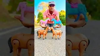Remote control 2 ta big horses 🐎 & 2 ta mini horse 🐴 Unboxing