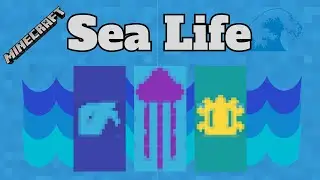 Minecraft Sea Life Banner Designs - It's Banner Time!