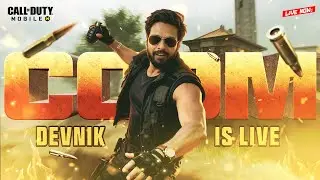 The Lobby Wasn&rsquo;t Ready for This 🔥 | CODM Ranked Live Grind with Devnik 😎