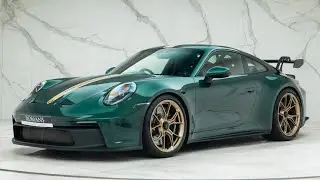 2022 Porsche 911 (992) GT3 - PTS Porsche Racing Green - Walkaround & Interior | Romans International