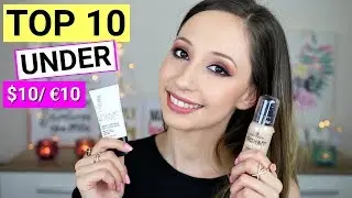 Top 10 Makeup Products under $10!!!!