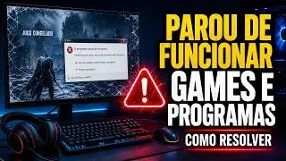 Como Reparar Erro Parou de Funcionar e N&atilde;o Est&aacute; Respondendo Em Jogos e Programas No Windows