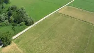 RC Paramodel paramotor spiraling