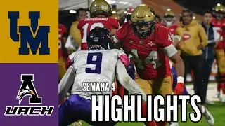 Pumas UNAM vs Águilas UACH (Highlights) | Semana 4 | Liga Mayor ONEFA 2024.