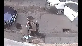 CCTV shows the moment Nottingham attack suspect is tasered and arrested| ITV News