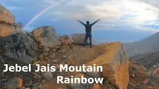 Jebel Jais Moutain Raining Cold Weather