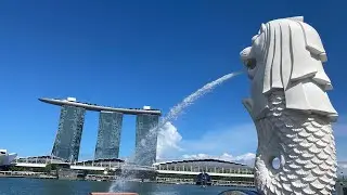 Merlion Park Singapore | 4K UHD