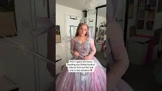 Glinda cosplay!! #glinda #wicked #glindacosplay #wickedmovie #sewing #wickedforgood