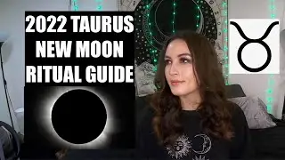 Taurus New Moon/Solar Eclipse Ritual Guide - tips,  yoga, crystals, tarot,  journaling