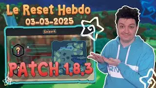 Sortie du patch 1.8.3 ! Reset hebdo sur Temtem ✨