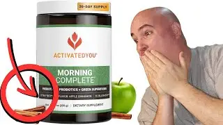 NASTY-CLUMPING STOMACHE ACHES SOLVED? Activatedyou Morning Complete Apple Cinnamon Review Taste Test