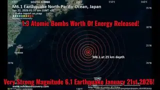 Very Strong Magnitude 6.1 Earthquake Strikes January 21st 2026!