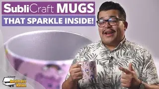 How To Decorate SubliCraft Inner Sparkle Mugs