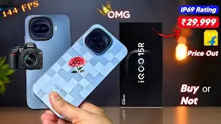 Iqoo 15R Unboxing & Review | Iqoo 15r Camera Test & Bgmi Test | Iqoo 15r Launch Date India & Price