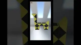 Learn How to make giraffe Pattern On Snake 🐍 Cube#shorts