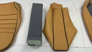 MGA Restorations: Standard 'Coupe' Seat Kit - Craftsmanship & Precision | Talking Trim w/ J-Skin