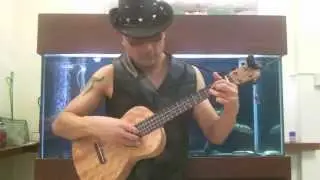 Blood Money - Jon Bon Jovi - Fingerstyle Baritone Ukulele