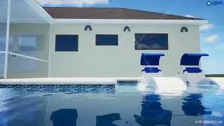 26x12 pool spa with large sunshelf