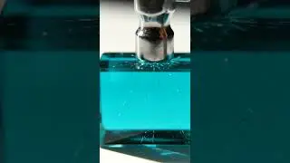 Colored Glass Block ASMR | Ultra Clean Snap With Reflective Macro Detail Cut