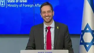 FULL PRESSER: Israeli Spokesperson Briefs Foreign Media on Gaza Ceasefire Violations | AH1G