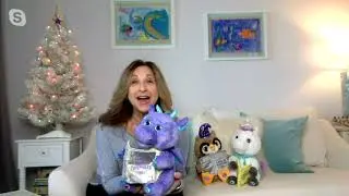 Cuddle Barn Animated Storytime Plush w/ 5 Stories on QVC