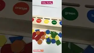 Colour Sorting | Educational Videos for Kids | Learn Colours