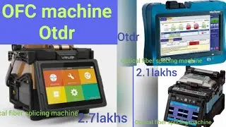 optic fiber splicing machines with price#i love god/otdr and tools