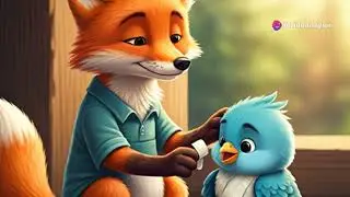 Luna and Pip: The story of a fox who befriends a baby blue bird (stories to soothe anxiety)