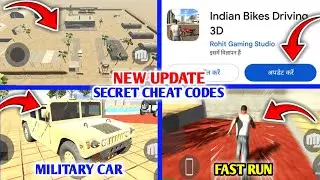 NEW UPDATE ! Military Car + miltary base Cheat Codes IN indian bike driving |