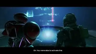 Metroid Prime 4 - Ice Belt: Examine The Terminal with Reger Tokabi | Activate Facility Map Cutscene