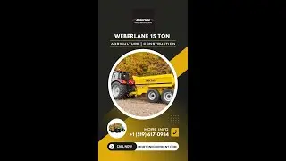 Weberlane 15 Ton Dump Trailer | mortonequipment.com #construction #agriculture