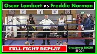 Oscar Lambert vs Freddie Norman - FULL FIGHT - Guildford City Boxing Amateur Club Show (15/09/24)