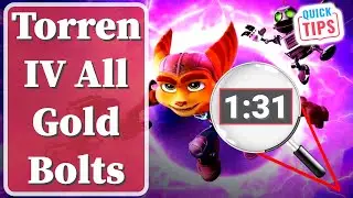 Torren IV All Gold Bolts - Ratchet And Clank Rift Apart