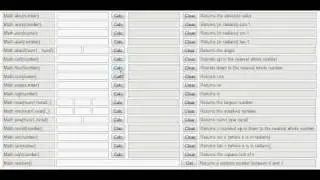 xhtml css Javascript math methods code