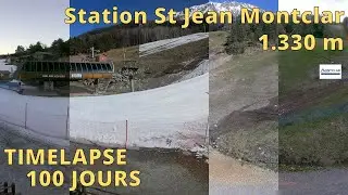 Saint Jean Montclar ⏩ Timelapse 100 jours