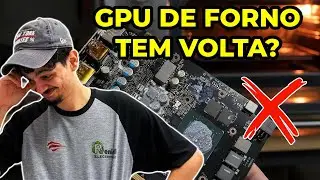 Forno em placa de vídeo funciona? Olha o estado dessa aqui…