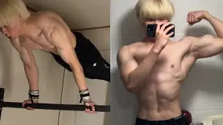 a physical education student's exercise routine
