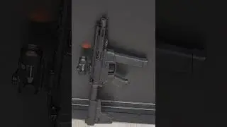 Pistol Caliber AR , 45ACP.  It's light, fun to shoot and accurate.