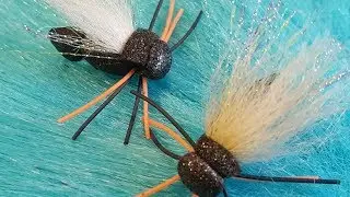 Tying Carl's Cicada with Martyn White (dry fly)