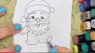 Make Your Own Christmas Stickers 🎅🏼 Step by Step 🎄🎁