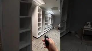 Closet system with LED light - Silochi Industrial