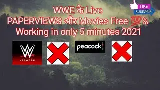 HOW TO WATCH Every WWE PAPERVIEW AND WWE MOVIES LIVE FOR FREE IN 5 MINUTES