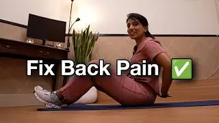 END Lower Back Pain with 4 Exercises